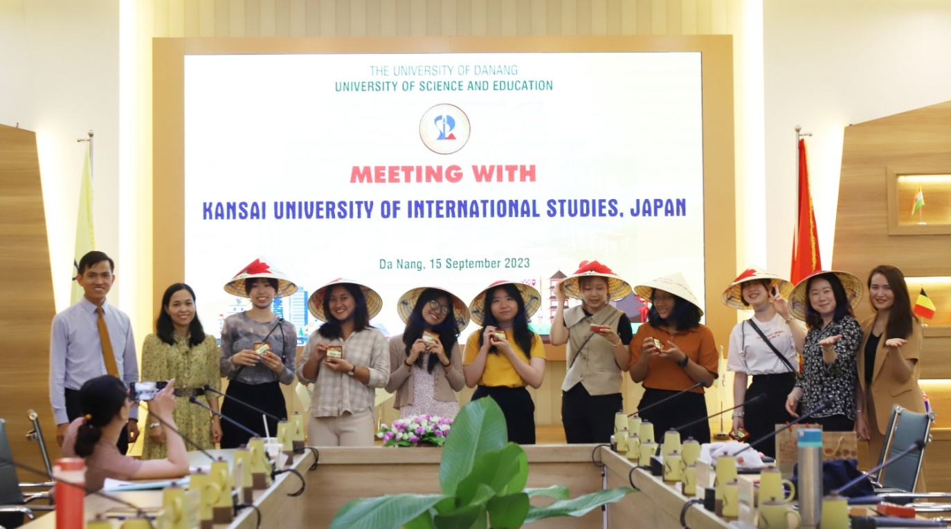 Meeting with Kansai University of International Studies, Japan