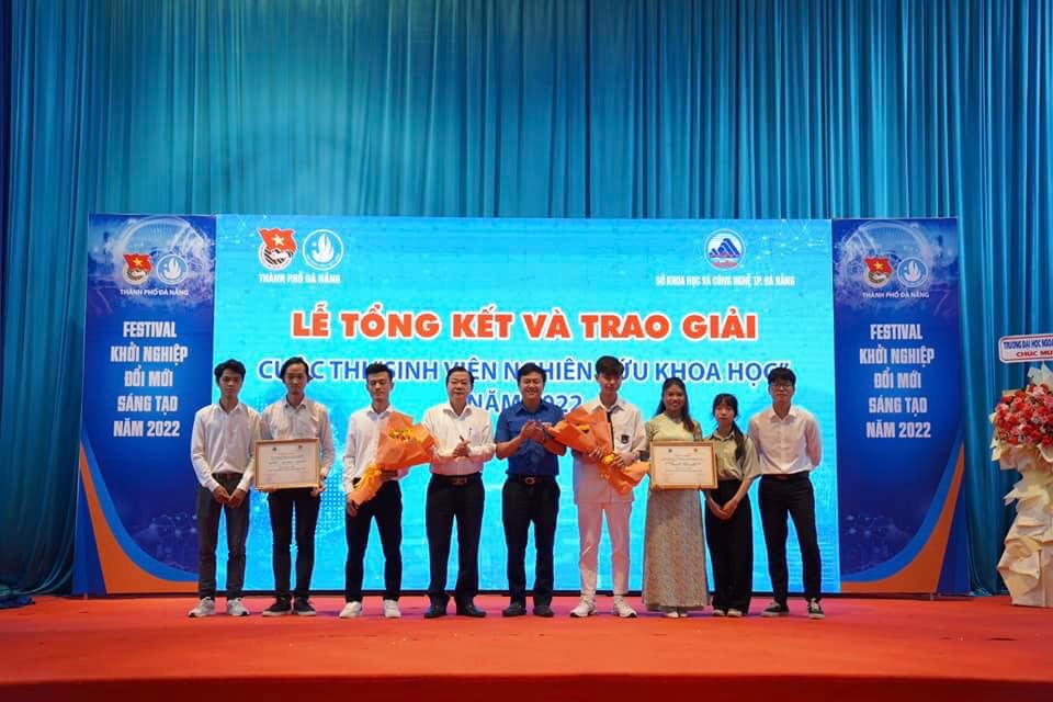 Students of the University of Danang - University of Science and Education achieved good results at Da Nang city level Student Research Contest in 2022
